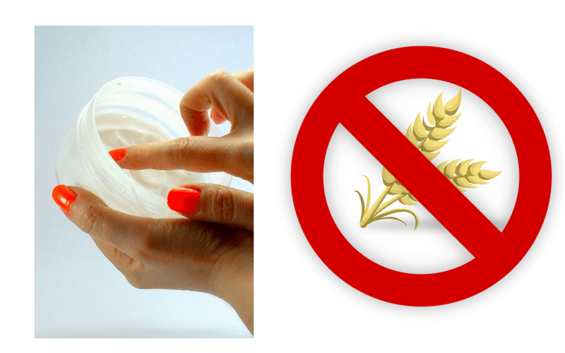 cosmética gluten free