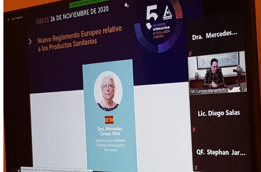 Intervención de Mercè Camps en el 5o Encuentro Internacional de Regulación Sanitaria
