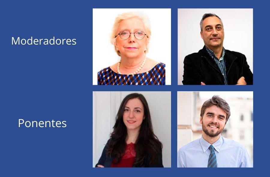 Ponentes y moderadores del webinar