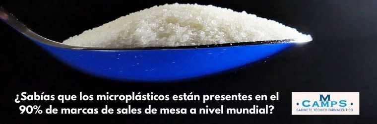 Microplásticos en la sal de mesa