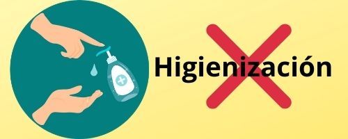 geles y soluciones hidroalcohólicas Higienización etiquetado