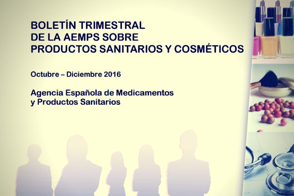 Nuevo Boletín Trimestral de la AEMPS sobre PS y Cosméticos