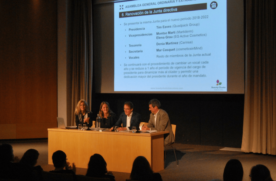 Asamblea General Ordinaria y nueva Junta en el Beauty Cluster Barcelona
