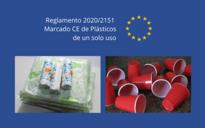 Marcado CE de Plásticos de un solo uso: el nuevo Reglamento 2020/2151 afecta a los productos de higiene