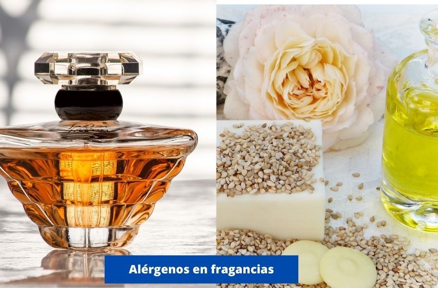 Alérgenos en fragancias y perfumes