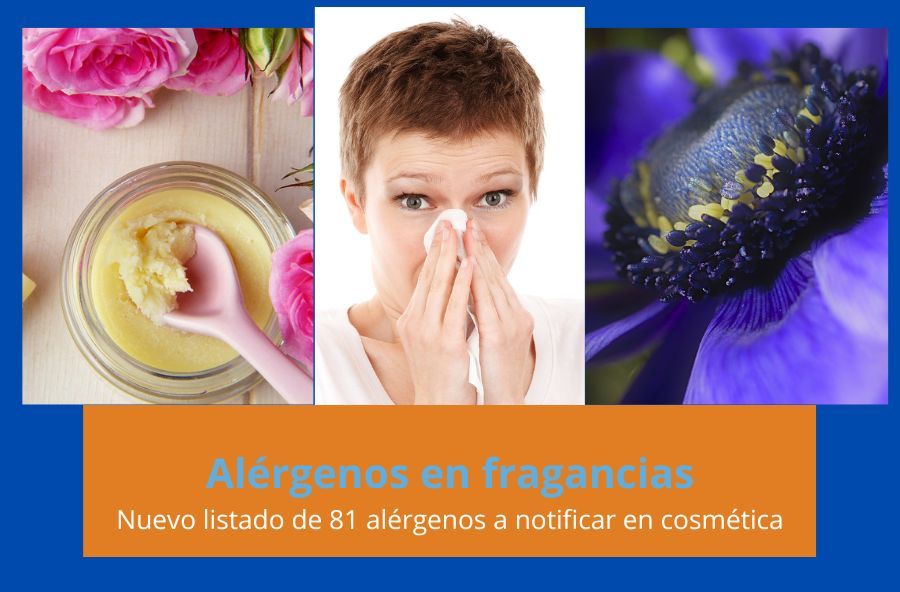 81 alérgenos en cosmética - alérgenos de fragancias